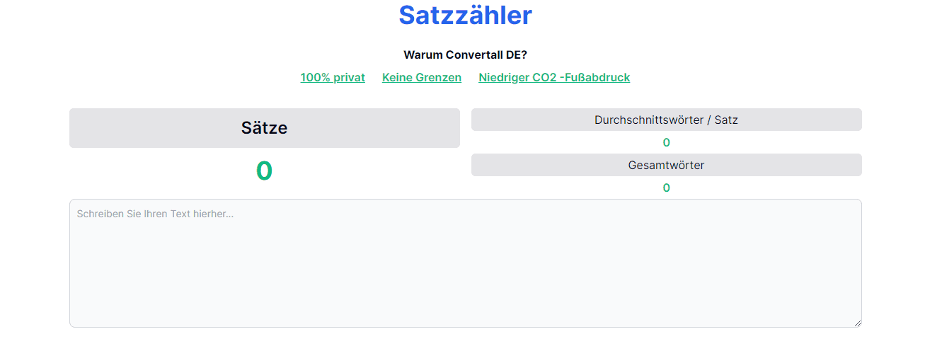 Die Weisheit des Satzzählers: Ein Leitfaden zur Schöpfungskraft