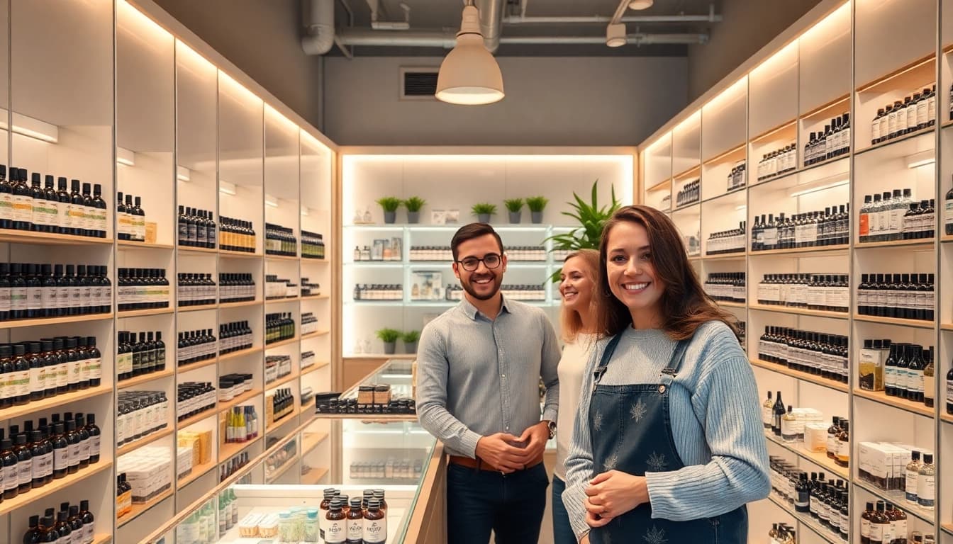 CBD kaufen: Attraktiver CBD-Shop in Zürich mit breitem Angebot und zufriedenen Kunden.