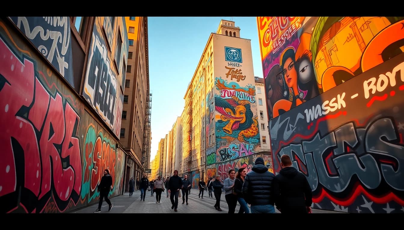 Explore stunning graffiti Leipzig murals that showcase vibrant street art culture.