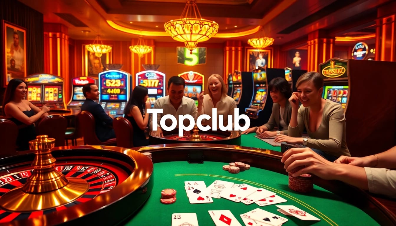 Experience the thrill of live gaming at https://topclub.site/ with roulette, poker, and vibrant slot machines.