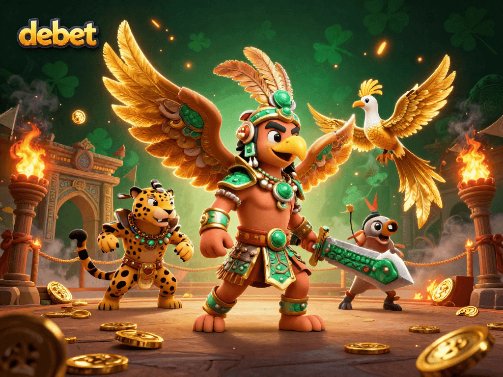 Engage in thrilling gameplay at DEBET with immersive Aztec warriors and golden treasures.