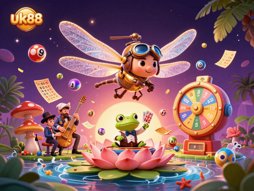 Experience exciting uk88 casino action with dynamic characters and vibrant gaming elements.