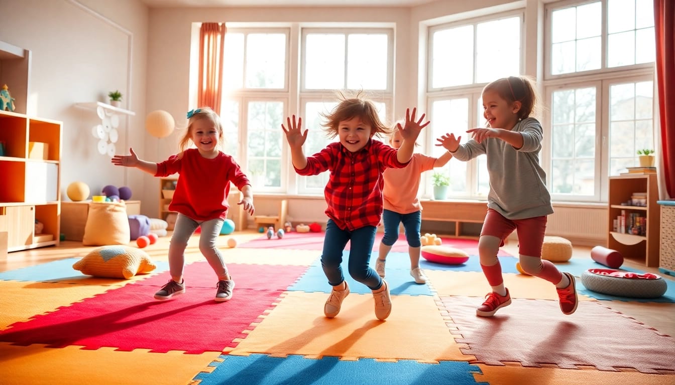 Erfahren Sie mehr ueber Bewegungsspiele fuer Kinder betreffende Aktivitaeten hier klicken und informieren.