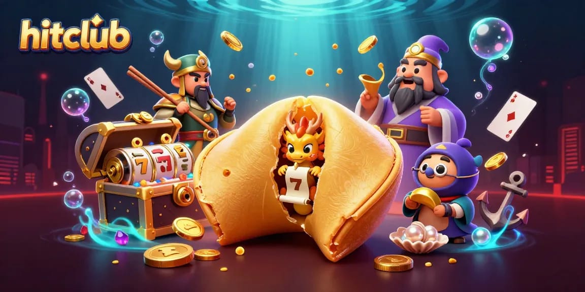 Experience the excitement at hitclub with vibrant slot games, featuring gold coins and captivating characters.