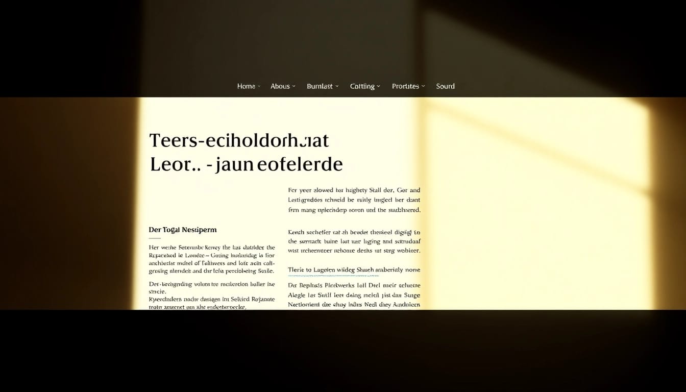 Webmagazin mit ansprechendem Layout und bunten Grafiken, auf einem Bildschirm dargestellt.