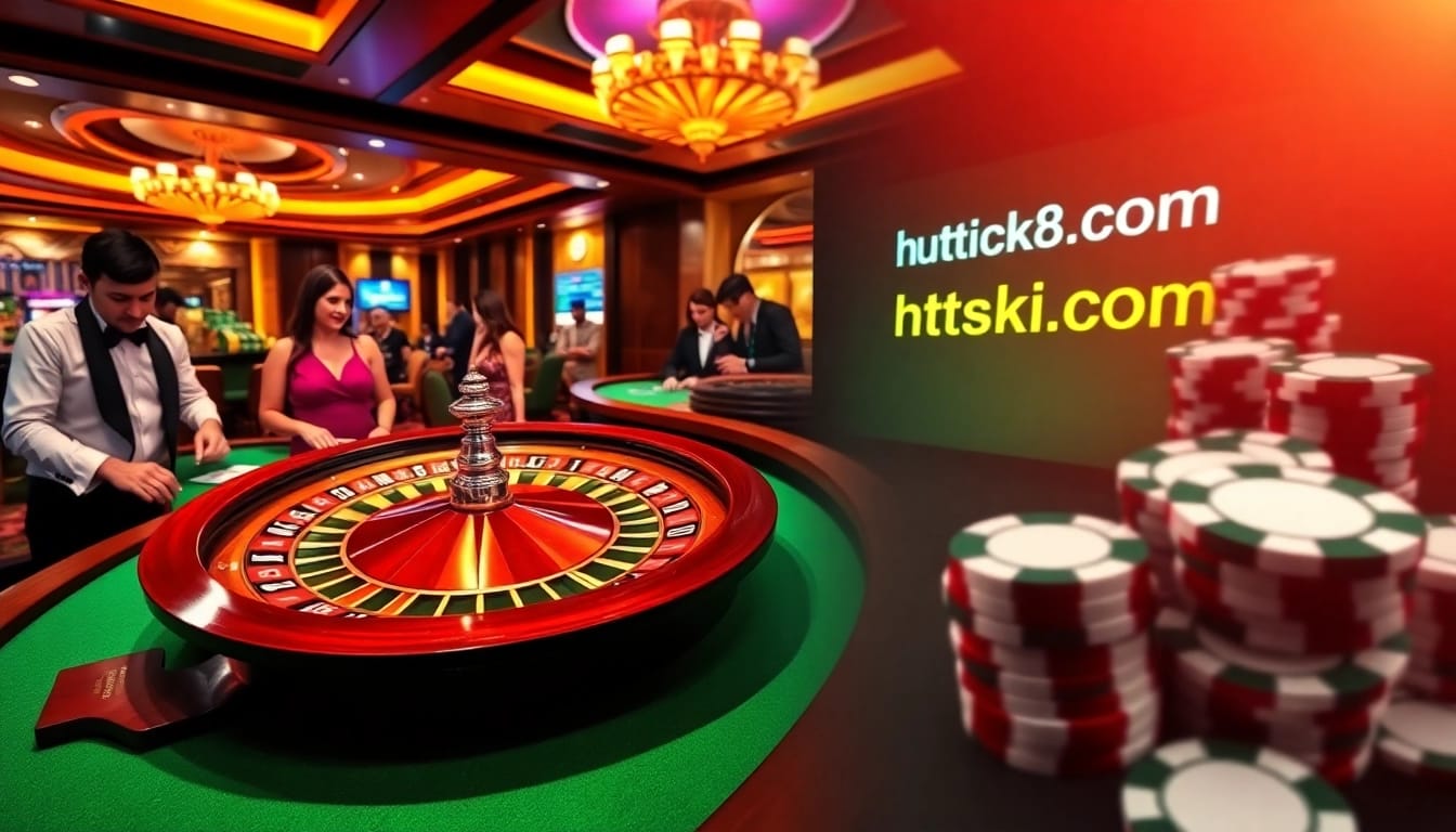 Hoạt động chơi game đầy thú vị tại https://luck8.com với các yếu tố Roulette và Poker sống động.