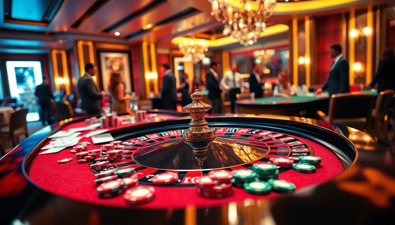 Erleben Sie pflegedienst griesheim in einer aufregenden Casino-Atmosphäre mit lebendigen Roulettetischen.