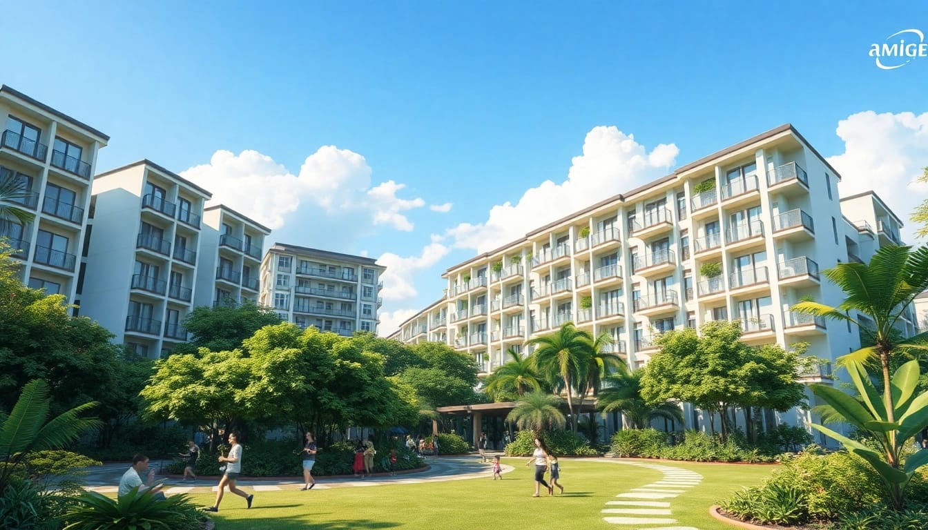 Explore Tampines St 95 EC with vibrant community life surrounded by modern architecture and green spaces.