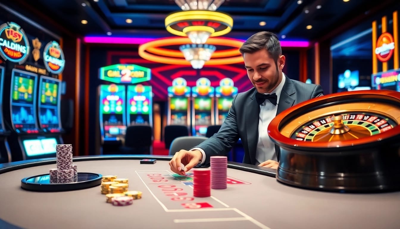 Exciting gameplay at GK88.COM with vibrant casino elements and professional dealers.