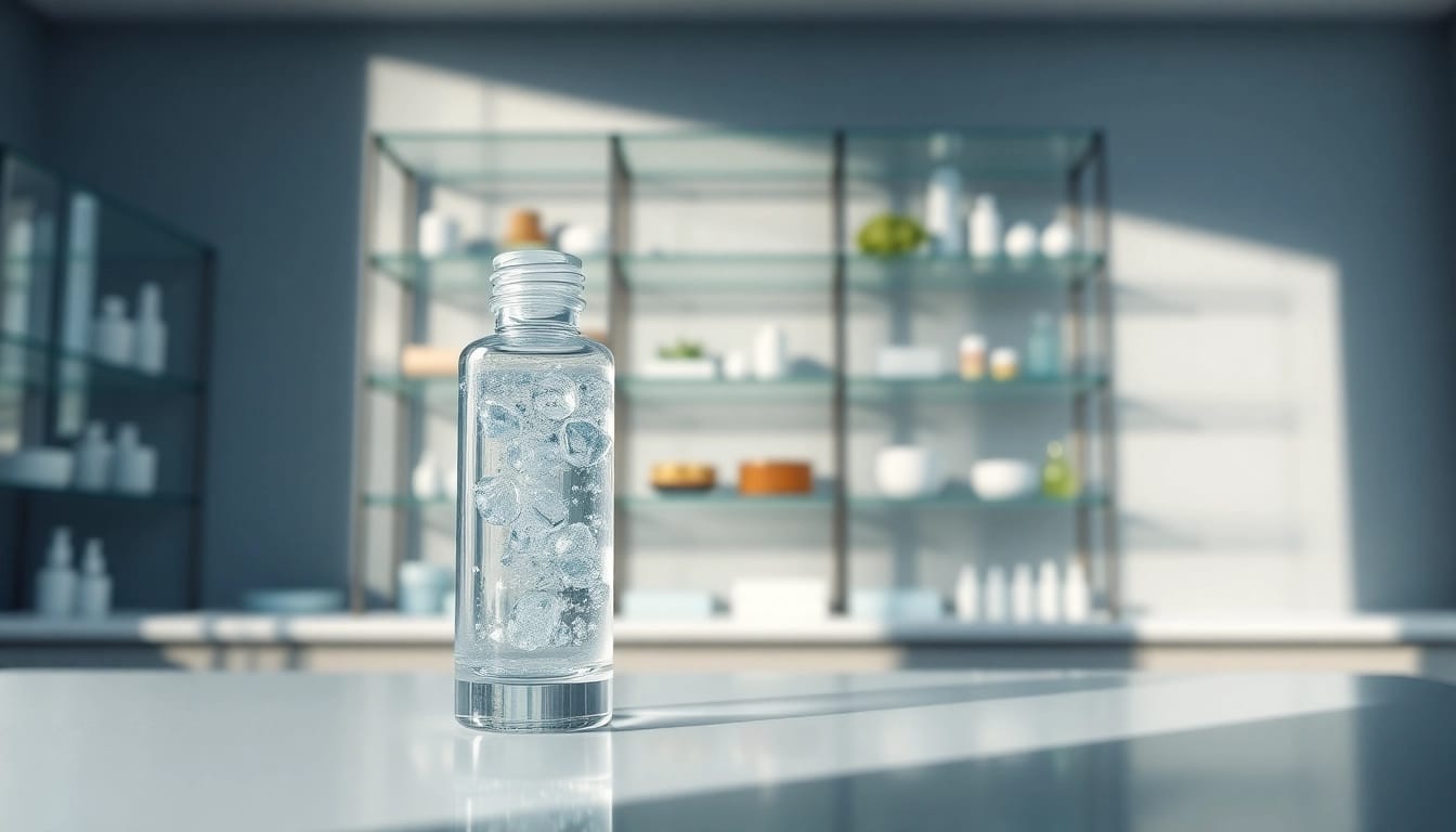 produkt mit salmon dna in einem modernen Laborumfeld präsentieren