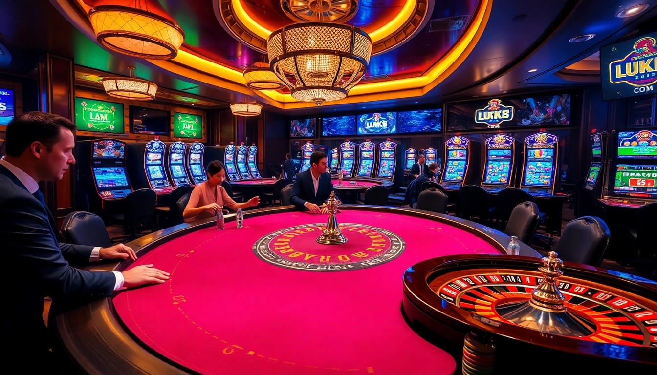 Experience the thrill of LUCK8 COM poker with luxurious tables and high-stakes gameplay.