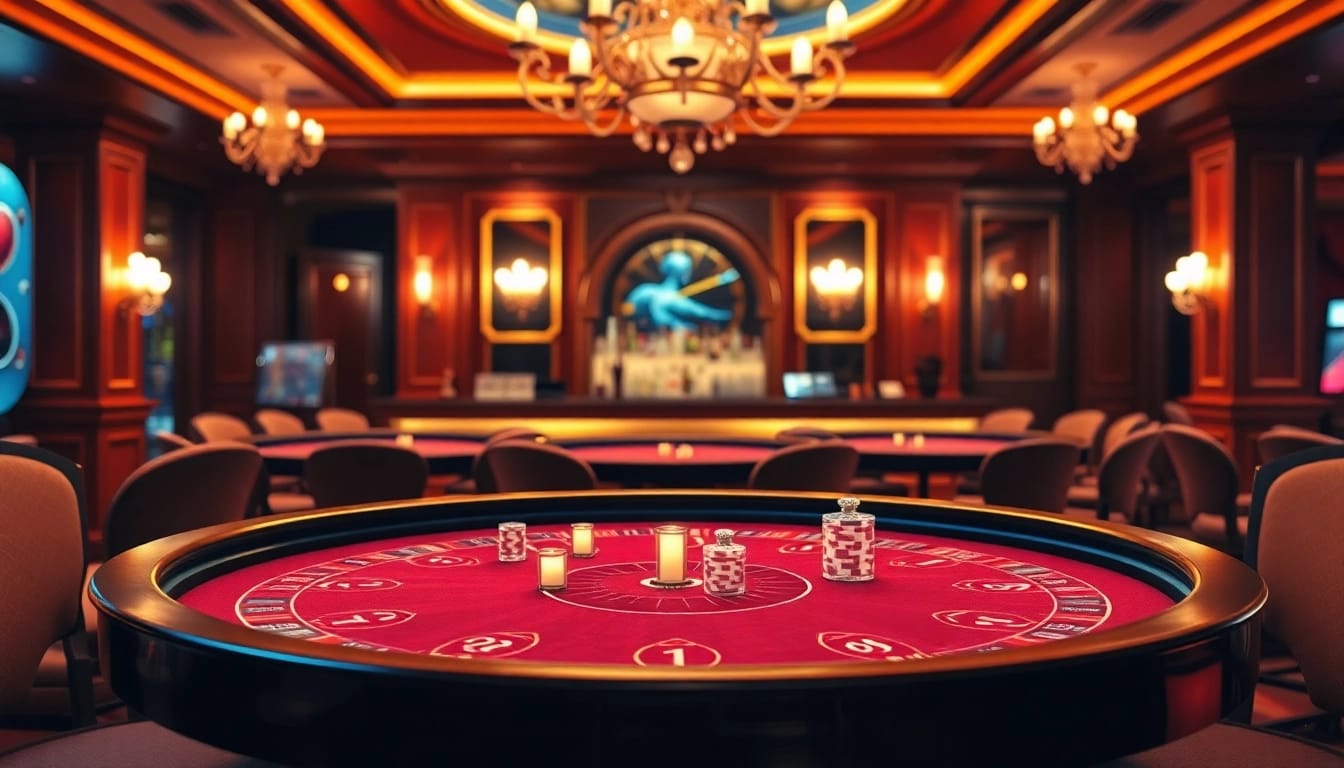 Erlebe aufregende Spiele im Casino online, mit Tischspielen und glamourösem Ambiente für Spieler.