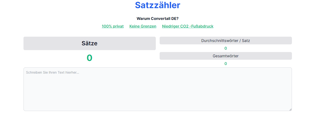 Die Weisheit des Satzzählers: Ein Leitfaden zur Schöpfungskraft