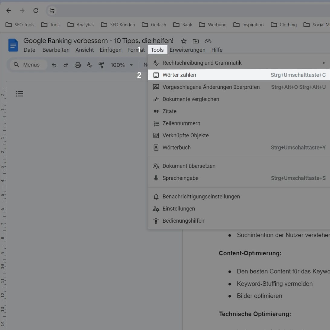 Die Bedeutung eines Wörter Zähler in Gerlach für präzise Kommunikation