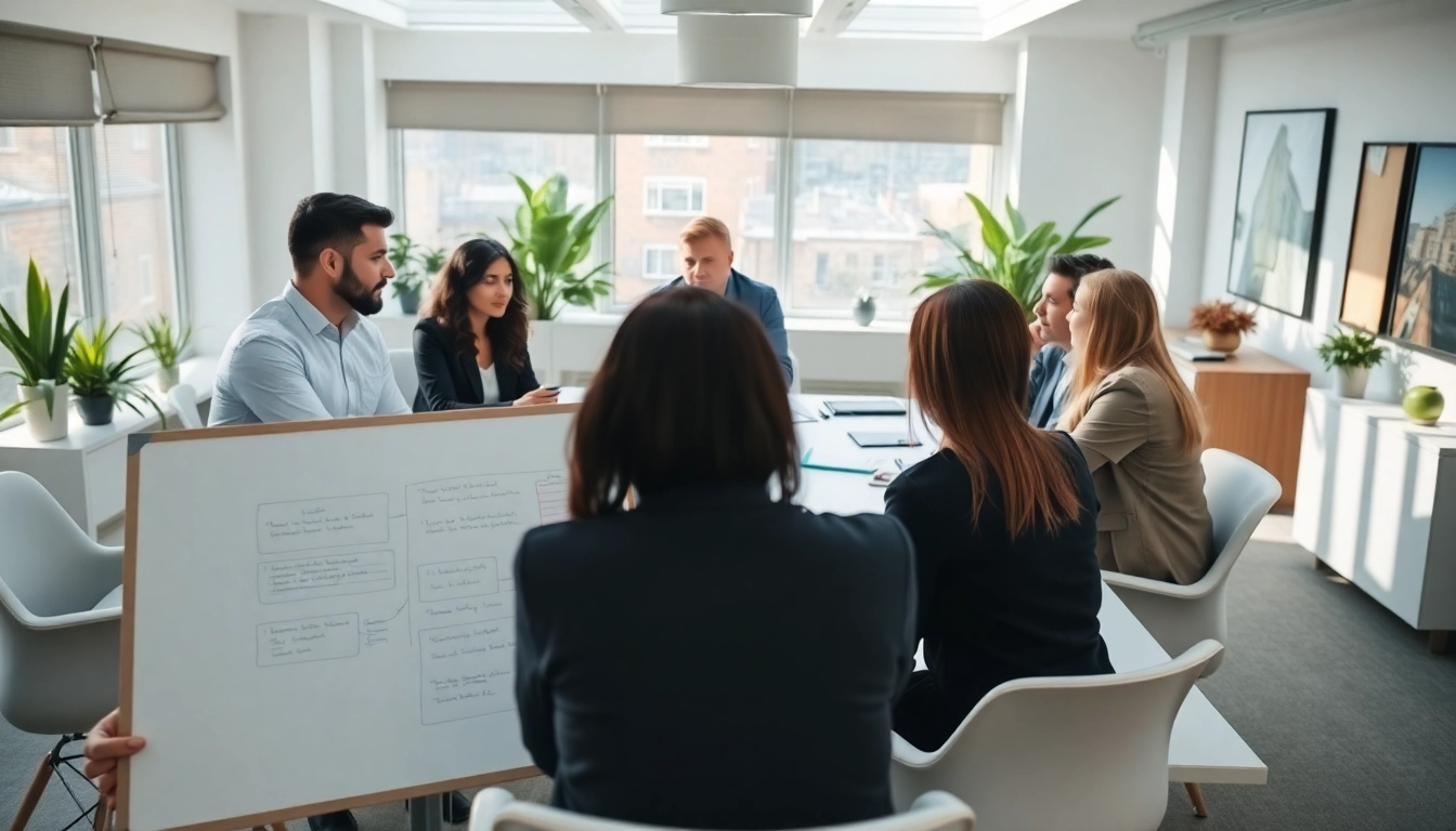 Effektive Personalbesetzung durch professionelle Teamdiskussion in modernem Büro.