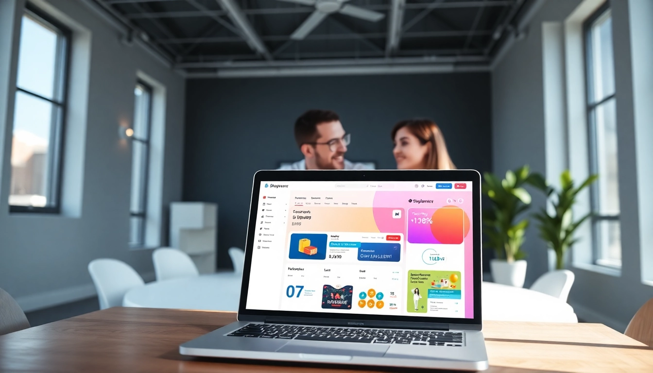 Shopware Freelancer collaborates with a client in a modern workspace.