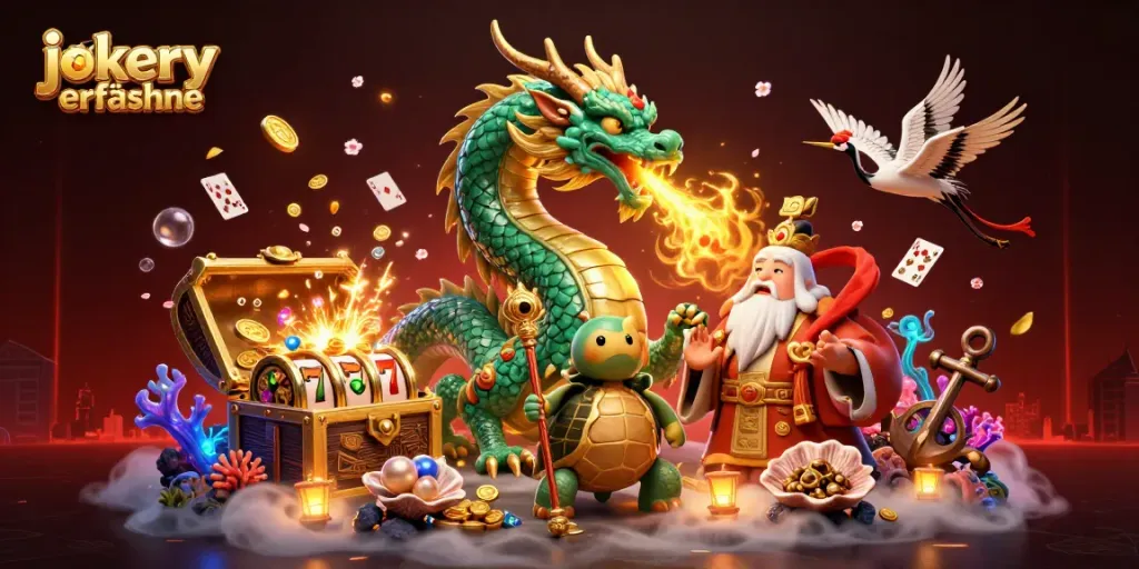 Experience thrilling jokery erfahrungen with immersive 3D casino visuals and vibrant characters.