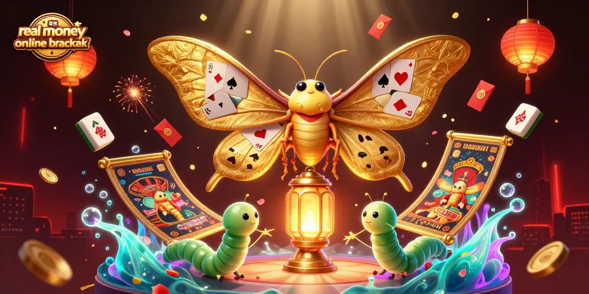 Experience real money online blackjack with 3D cartoon characters in a vibrant casino-themed illustration.
